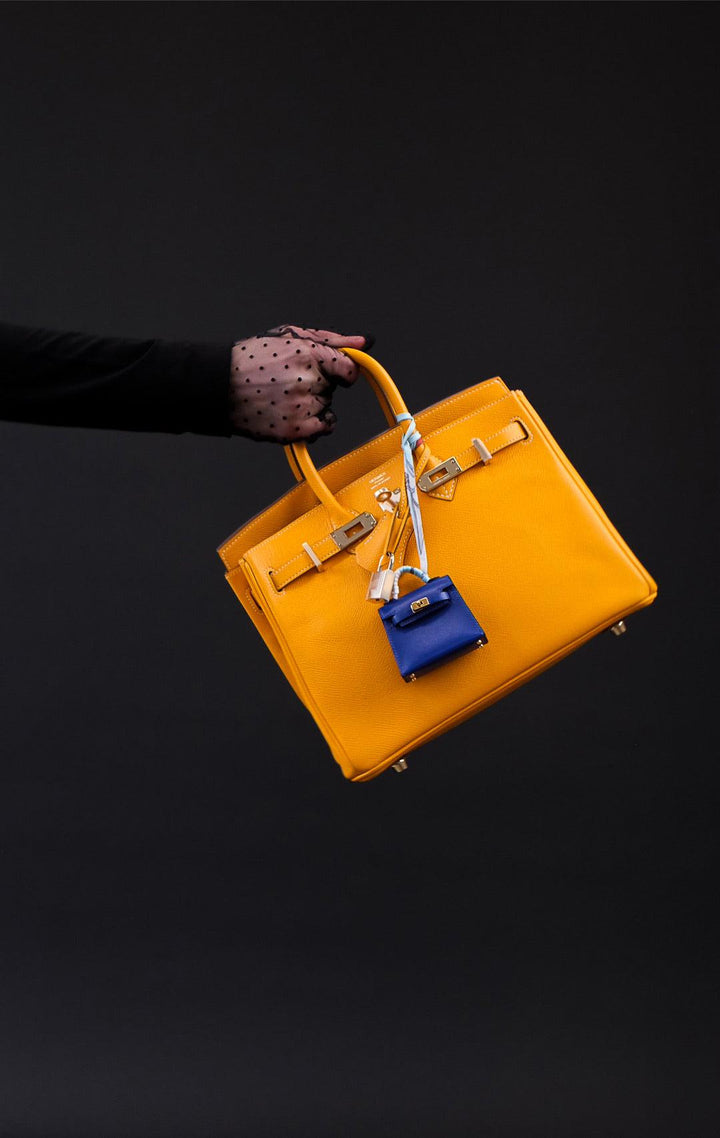 Top quality Hermes Birkin 25 Candy Collection Jaune D’or Epsom Gold Hardware