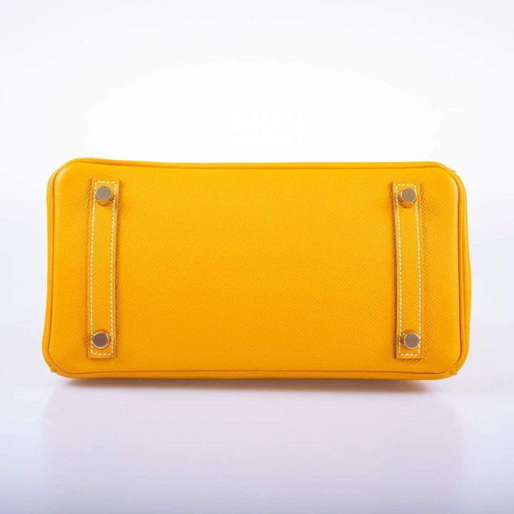 Top quality Hermes Birkin 25 Candy Collection Jaune D’or Epsom Gold Hardware