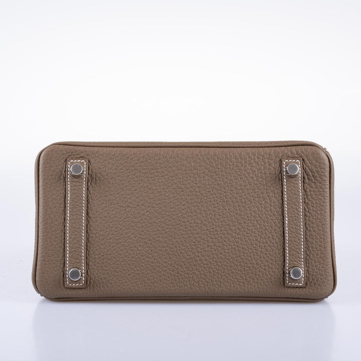 Top quality Hermes Birkin 25 Etoupe Togo Palladium Hardware