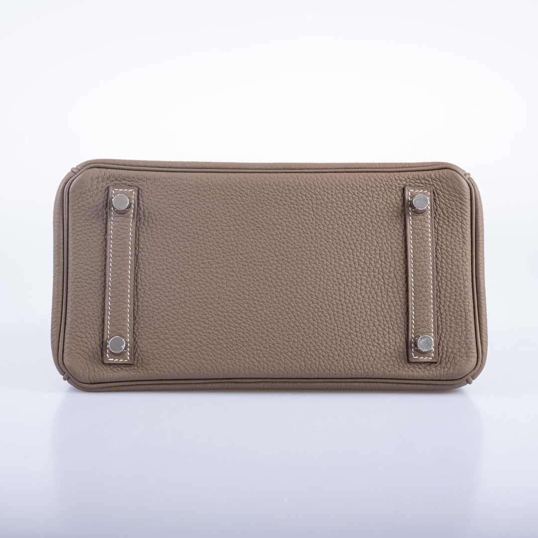 Top quality Hermes Birkin 25 Etoupe Togo Palladium Hardware