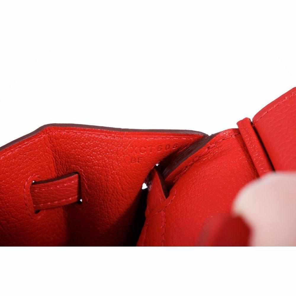 Top quality Hermes Birkin 25 Geranium Togo Gold Hardware