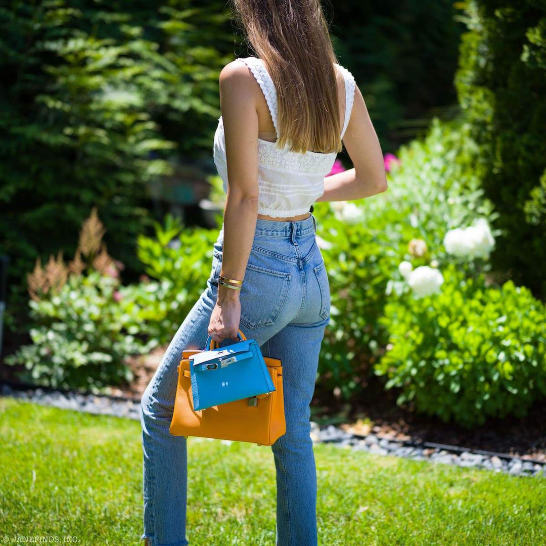 Hermès Birkin 25 HSS Jaune d'Or Epsom Gold Hardware - 2020, Y