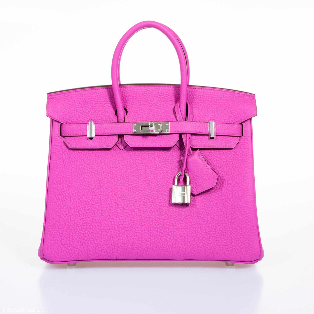 Hermès Birkin 25 Magnolia Togo Palladium Hardware
