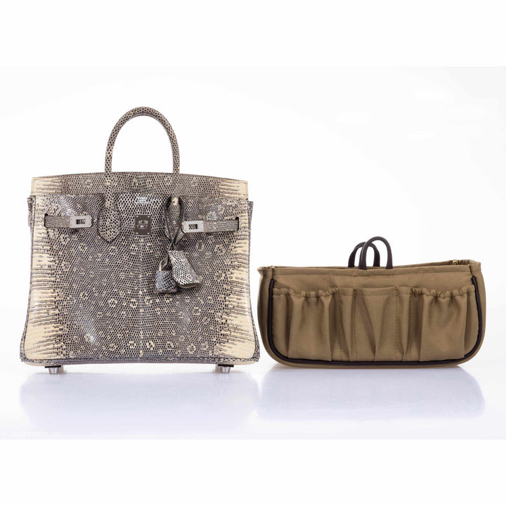 Hermès Birkin 25 Ombre Lizard Palladium Hardware - Very Rare