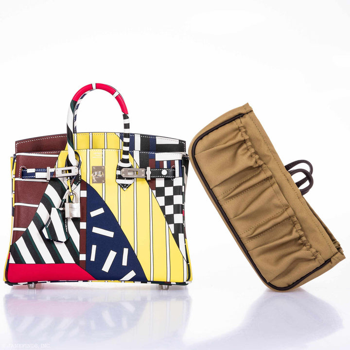 Hermès Birkin 25 "One Two Three And Away We Go!" Limited Edition By Nigel Peak Multicolor Swift Leather - 2018, C
