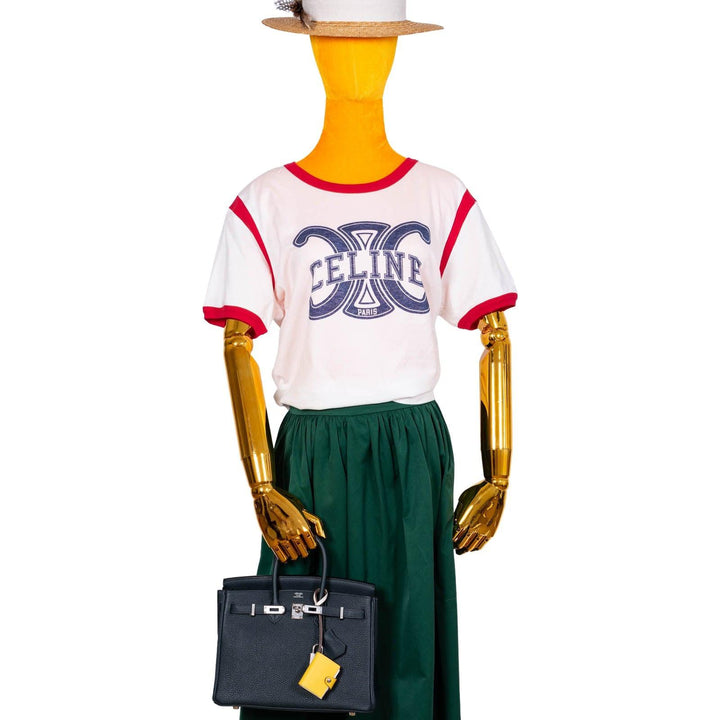 Top quality Hermes Birkin 25 Vert Rousseau Togo Palladium Hardware