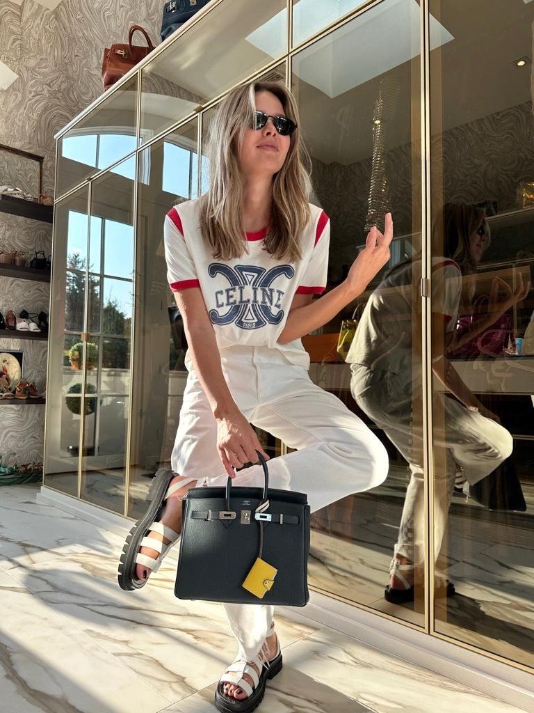 Top quality Hermes Birkin 25 Vert Rousseau Togo Palladium Hardware