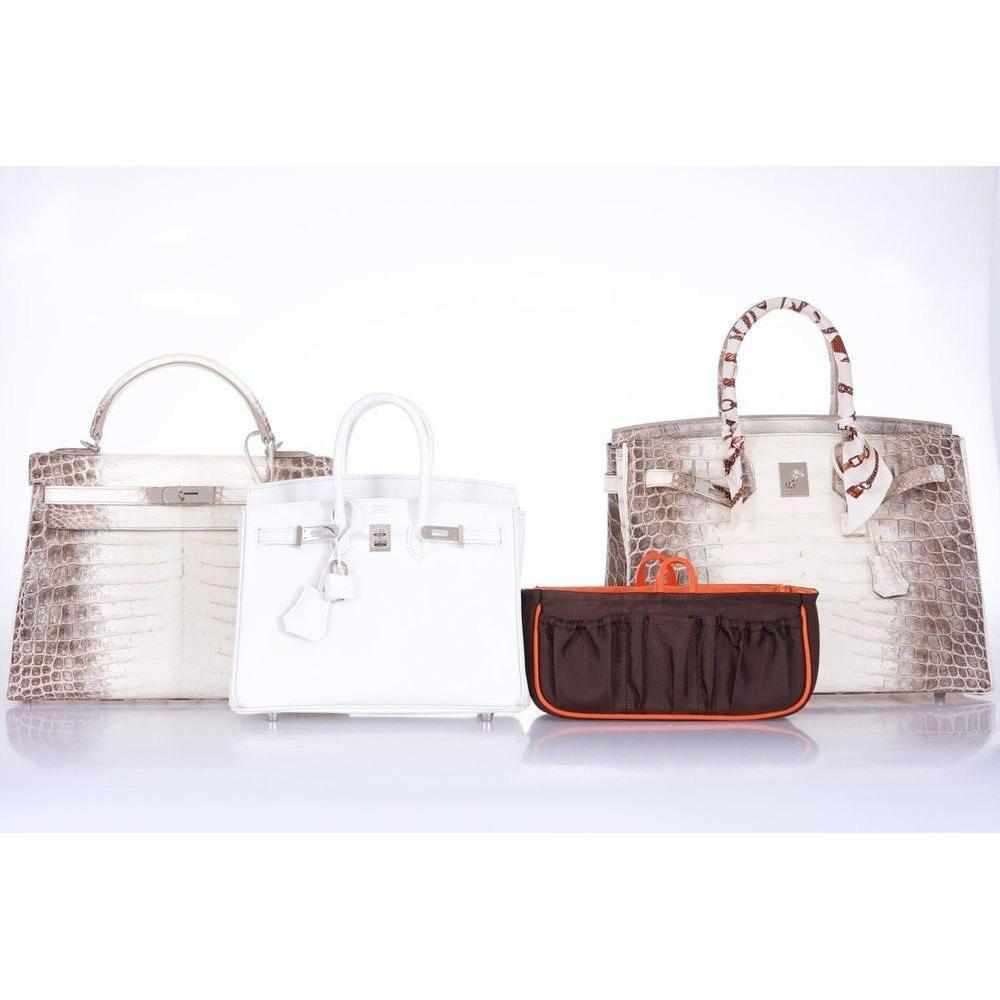 Top quality Hermes Birkin 25 White Epsom Palladium Hardware