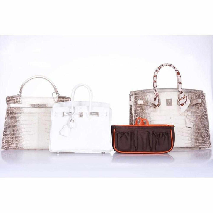 Top quality Hermes Birkin 25 White Epsom Palladium Hardware