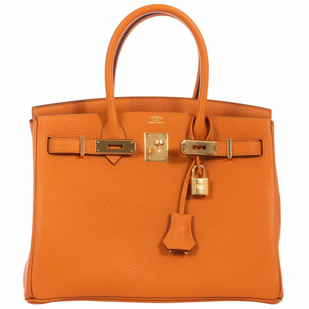 Hermes Birkin 30 Abricot (Apricot) Togo Gold Hardware