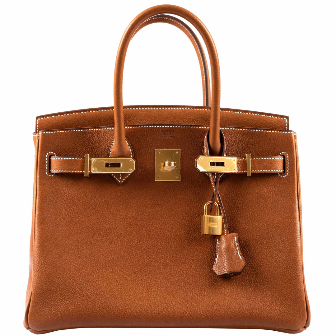 Hermes Birkin 30 Barenia Faubourg Gold Hardware