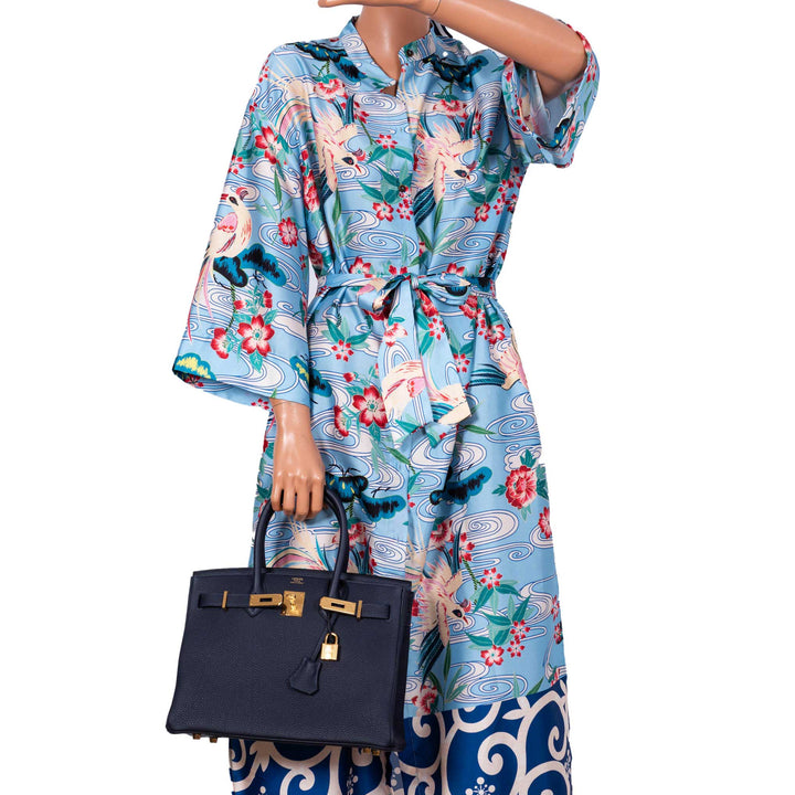 Top quality Hermes Birkin 30 Bleu (Blue) Nuit Togo with Gold Hardware - 2021, Z