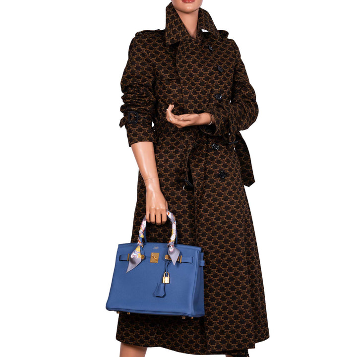 Top quality Hermes Birkin 30 Blue Brighton Clemence with Gold Hardware - 2018, C