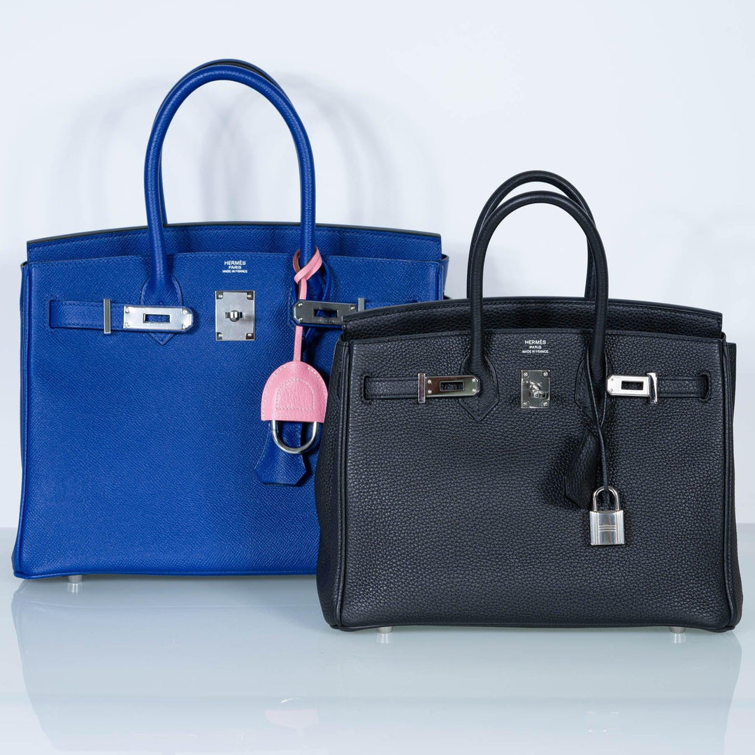 Top quality Hermes Birkin 30 Blue Electric Epsom with Palladium Hardware
