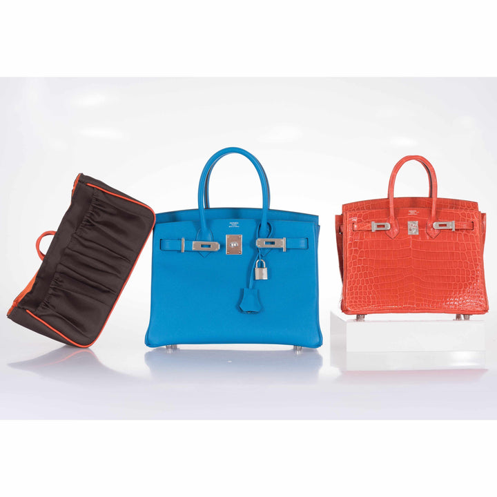 Top quality Hermes Birkin 30 Blue Zanzibar Epsom Palladium Hardware