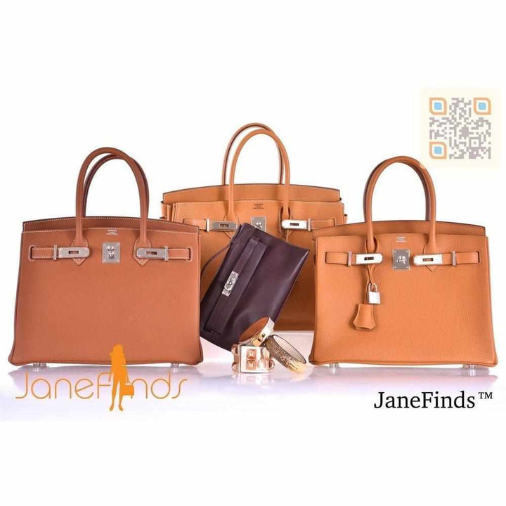 Top quality Hermes Birkin 30 Caramel Togo Palladium Hardware