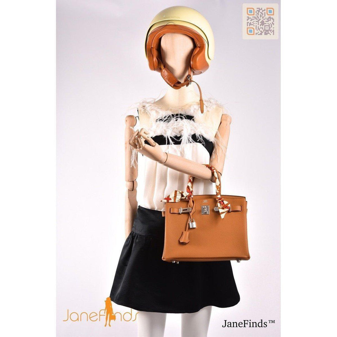 Top quality Hermes Birkin 30 Caramel Togo Palladium Hardware