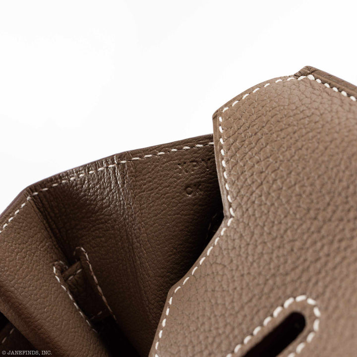 Top quality Hermes Birkin 30 Etoupe Togo Gold Hardware