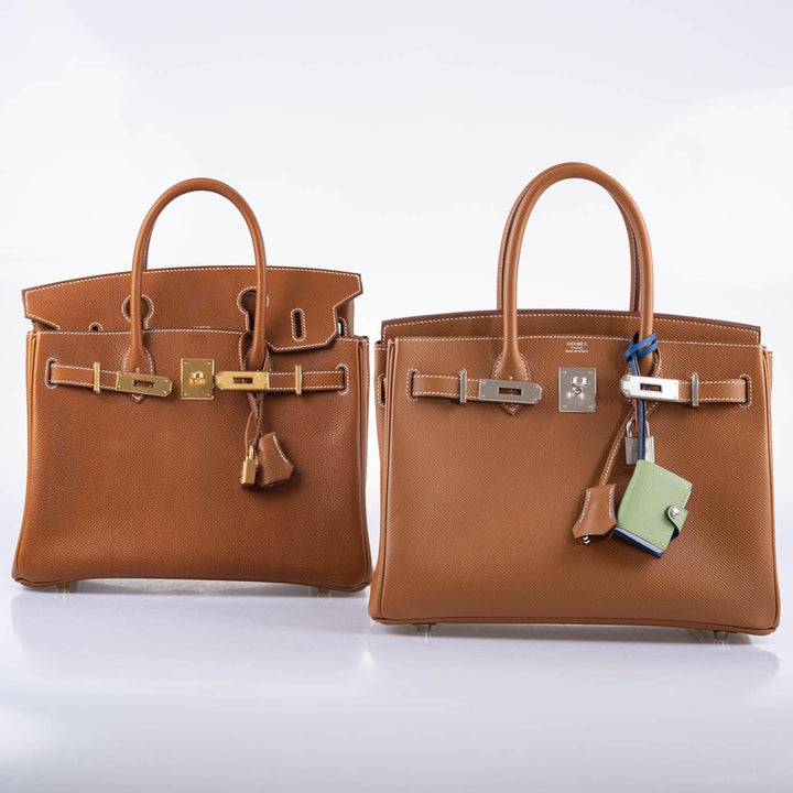 Top quality Hermes Birkin 30 Gold Epsom with Palladium Hardware