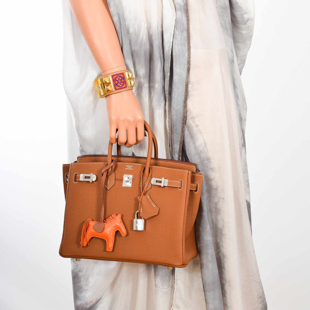 Hermes Birkin 30 Gold Togo Palladium Hardware