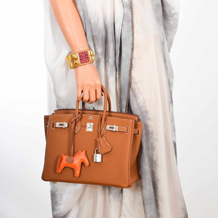 Hermes Birkin 30 Gold Togo Palladium Hardware