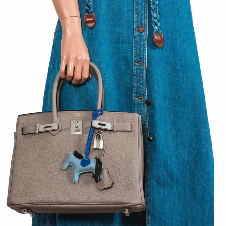 Top quality Hermes Birkin 30 Gris Asphalte Togo Palladium Hardware