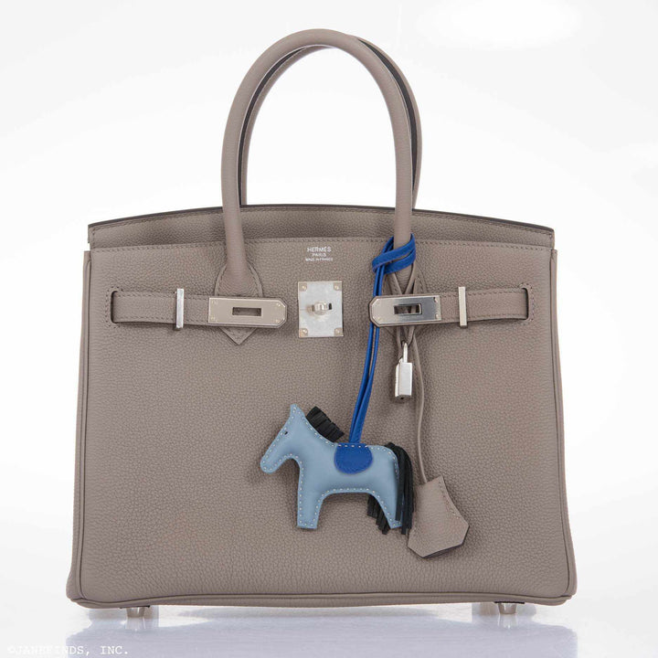 Top quality Hermes Birkin 30 Gris Asphalte Togo Palladium Hardware