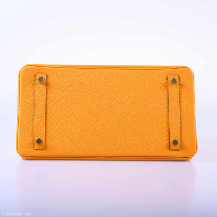 Top quality Hermes Birkin 30 HSS Jaune d'Or & Gris Mouette Epsom Palladium Hardware - 2019