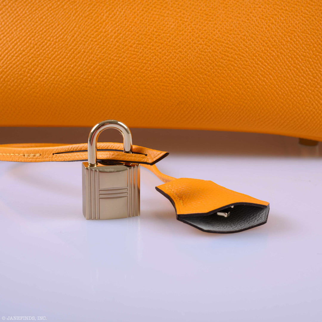 Top quality Hermes Birkin 30 HSS Jaune d'Or & Gris Mouette Epsom Palladium Hardware - 2019