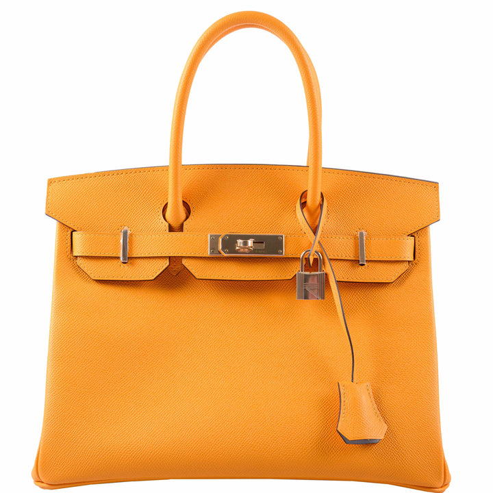 Top quality Hermes Birkin 30 HSS Jaune d'Or & Gris Mouette Epsom Palladium Hardware - 2019