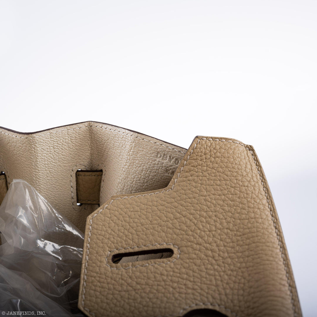 Top quality Hermes Birkin 30 HSS Trench & Craie Piping Togo Brushed Gold Hardware - 2016, X