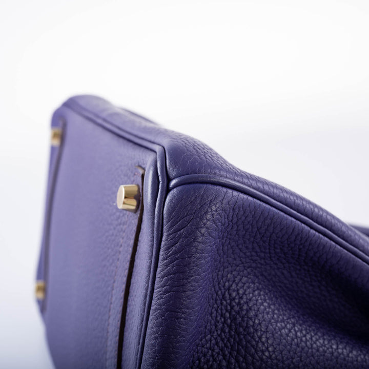 Top quality Hermes Birkin 30 Iris Togo with Gold Hardware