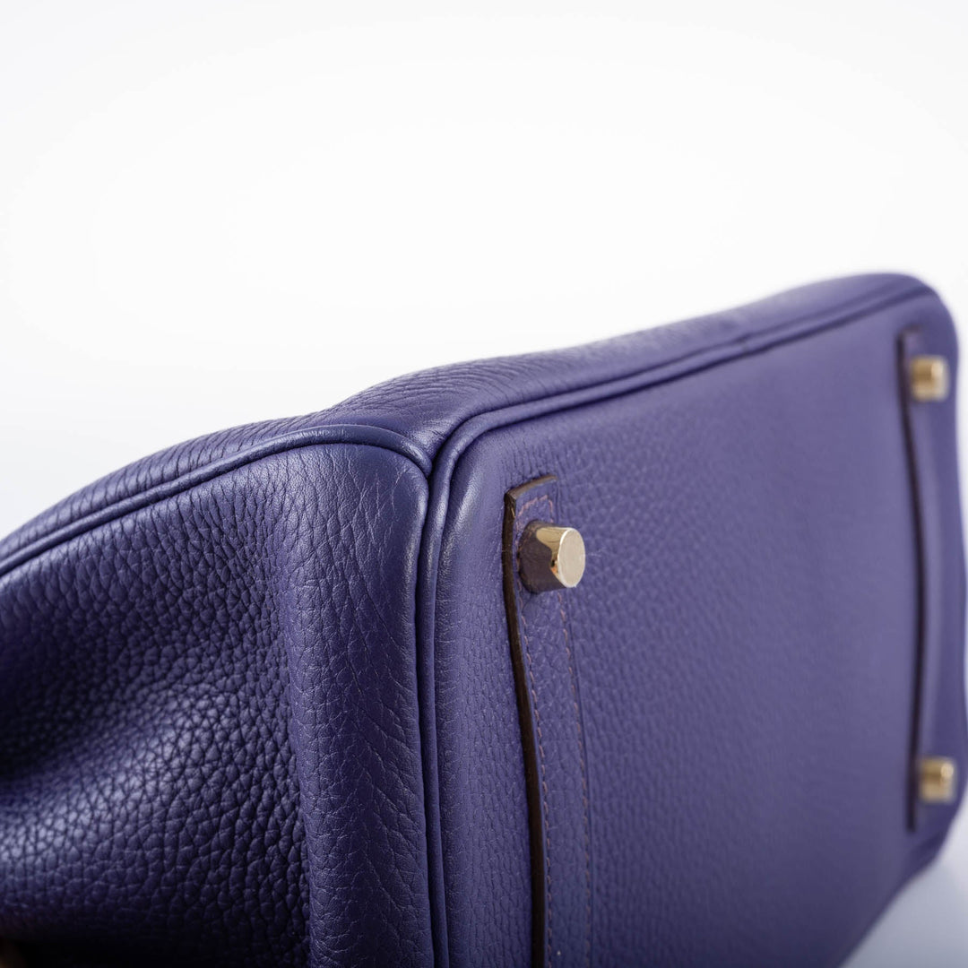 Top quality Hermes Birkin 30 Iris Togo with Gold Hardware