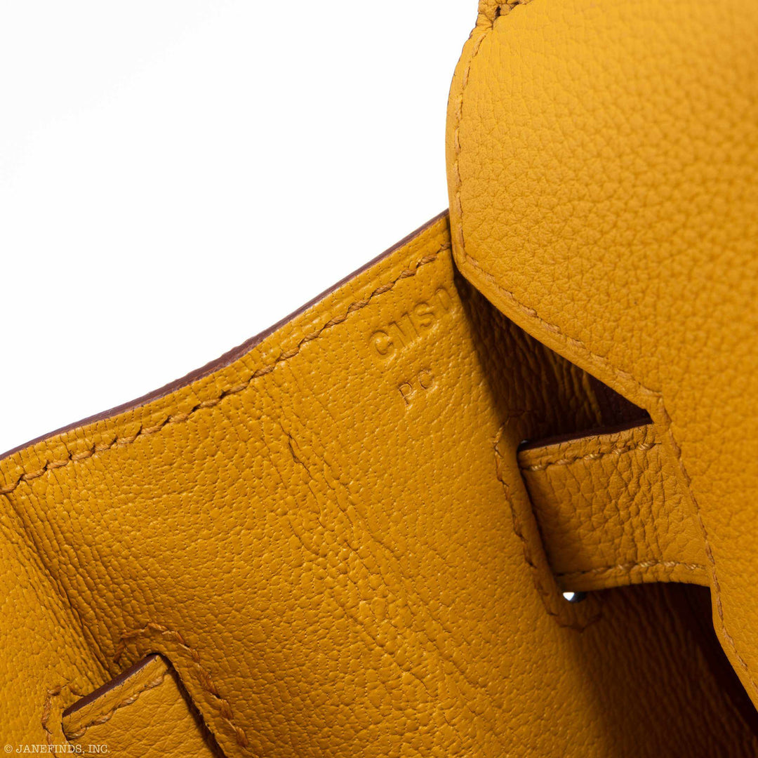Top quality Hermes Birkin 30 Jaune Ambre Togo Gold Hardware