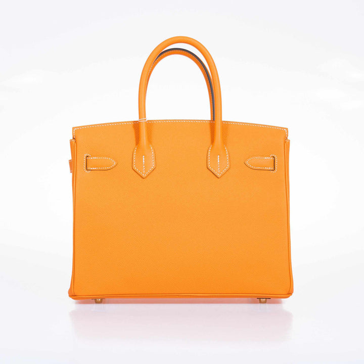 Top quality Hermes Birkin 30 Jaune D'Or & Blue Marine Epsom Palladium Hardware