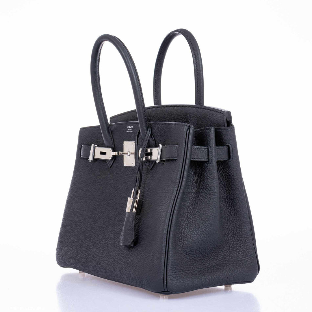Top quality Hermes Birkin 30 Plomb Togo Palladium Hardware