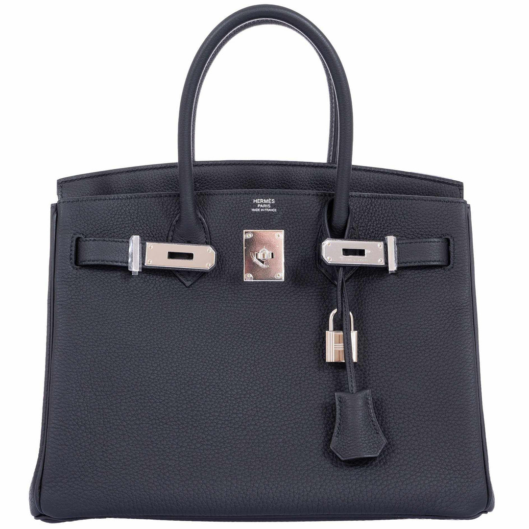 Hermes Birkin 30 Plomb Togo Palladium Hardware