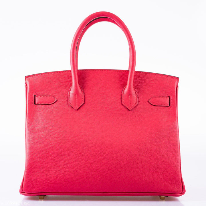 Top quality Hermes Birkin 30 Rose Extreme Epsom Gold Hardware - 2020, Y