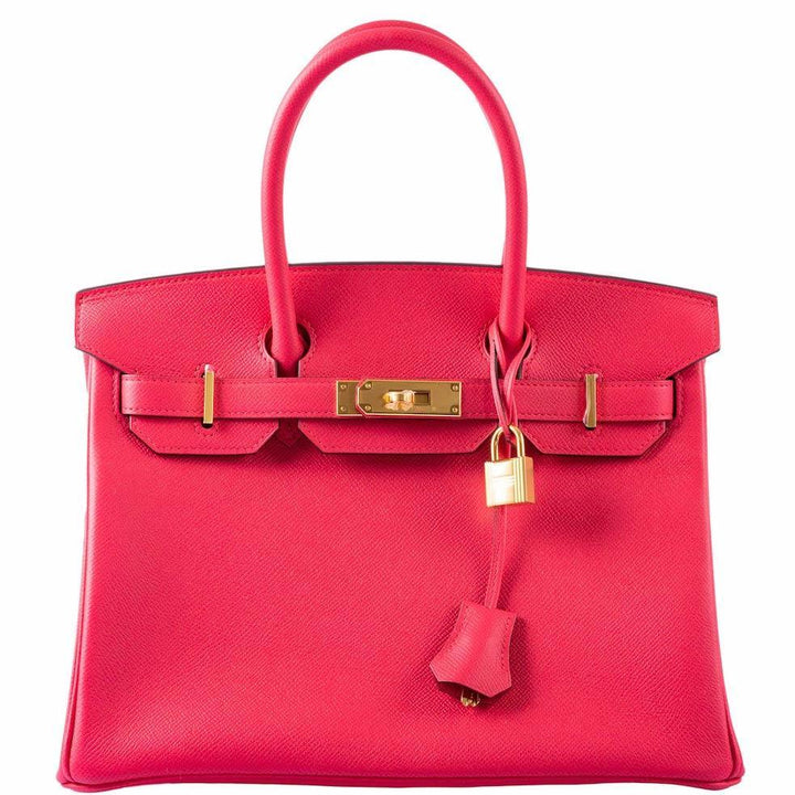 Top quality Hermes Birkin 30 Rose Extreme Epsom Gold Hardware - 2020, Y