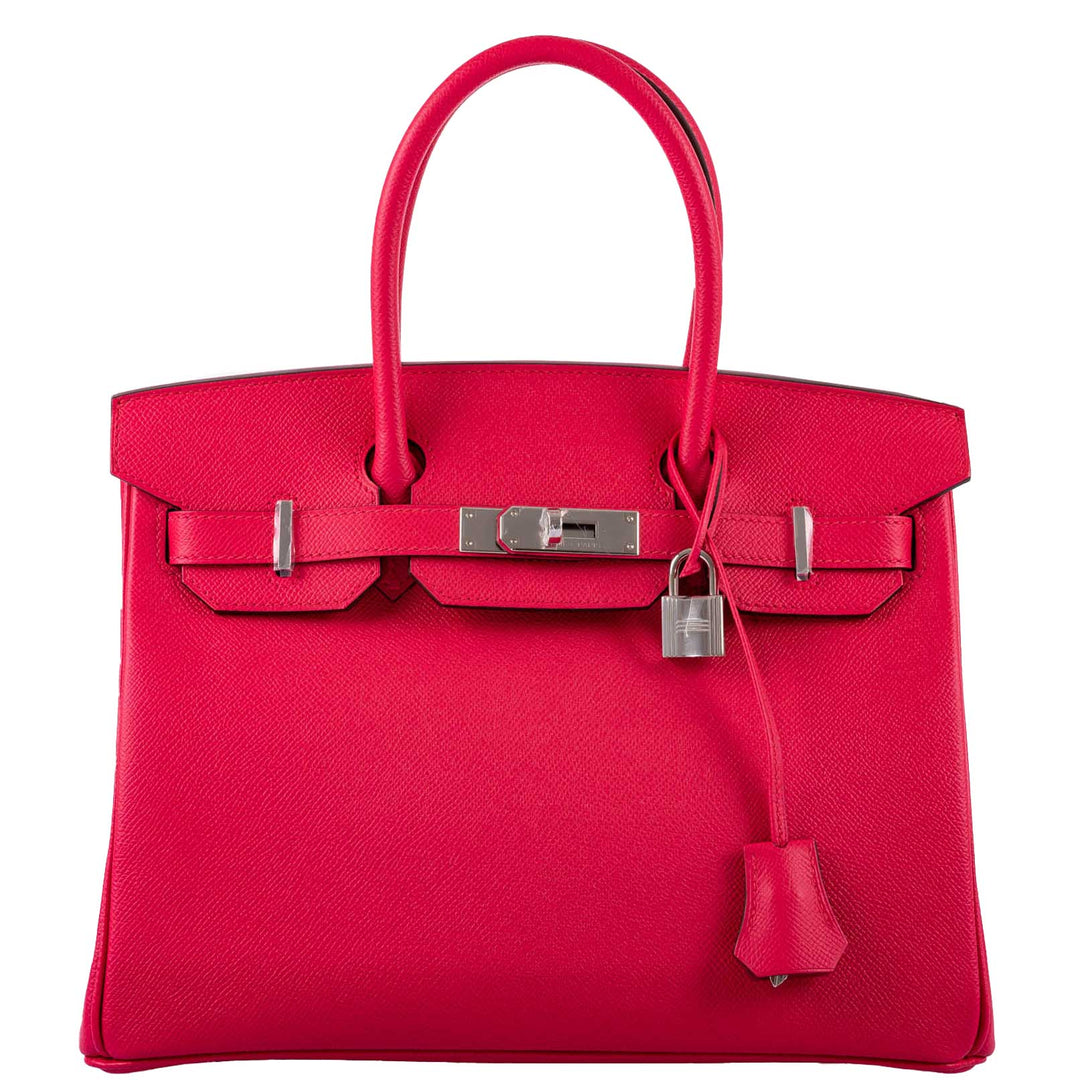 Top quality Hermes Birkin 30 Rose Extreme Epsom Palladium Hardware - 2020, Y