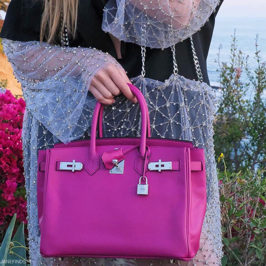 Top quality Hermes Birkin 30 Rose Pourpre Epsom with Palladium Hardware