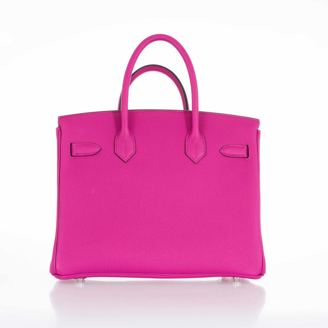 Hermes Birkin 30 Rose Pourpre Togo Palladium Hardware