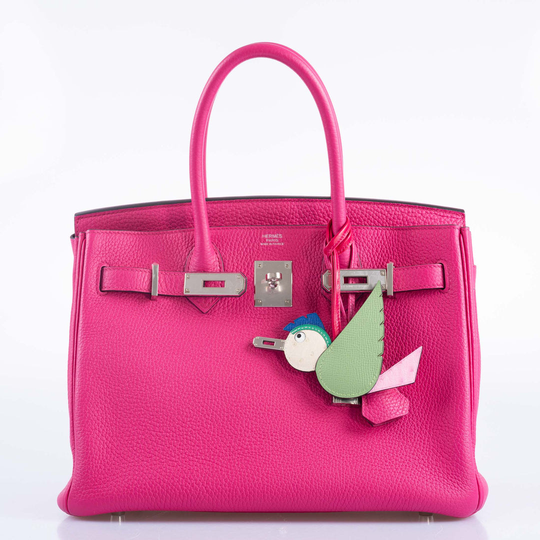 Hermes Birkin 30 Rose Tyrien Epsom Gold Hardware