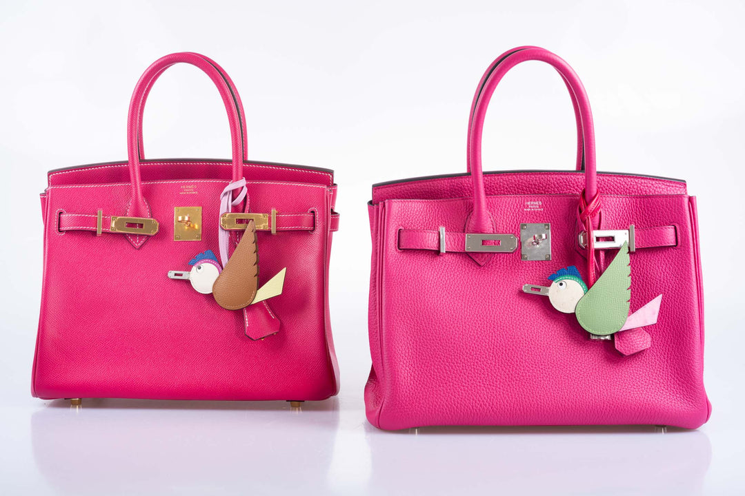 Hermes Birkin 30 Rose Tyrien Epsom Gold Hardware