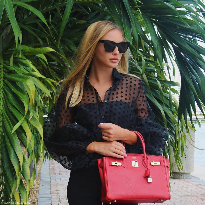 Top quality Hermes Birkin 30 Rouge Vif Ardennes Gold Hardware - 2001, E Square