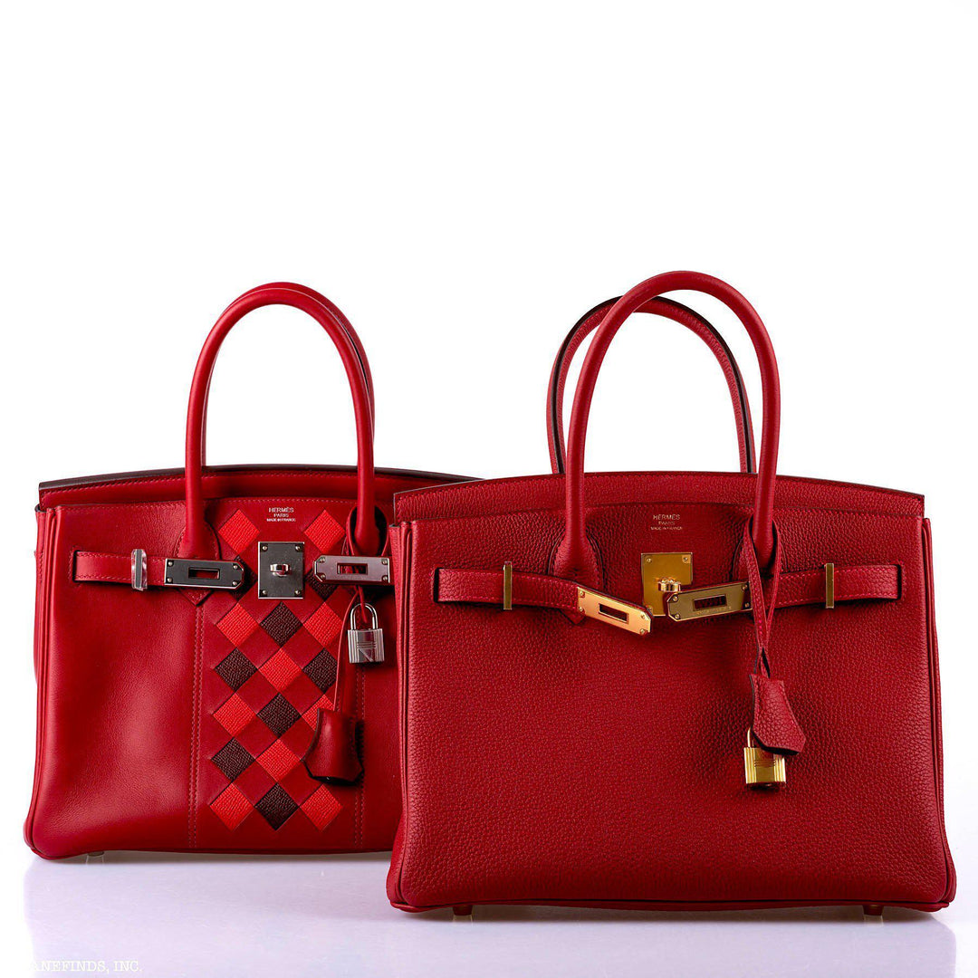 Top quality Hermes Birkin 30 Rouge Vif Togo Gold Hardware - 2020, Y