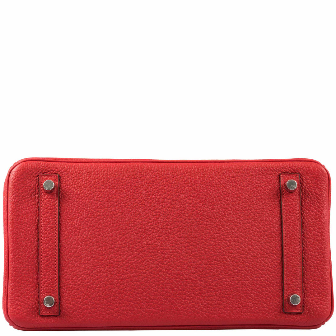 Hermes Birkin 30 Rouge de Coeur Togo Palladium Hardware
