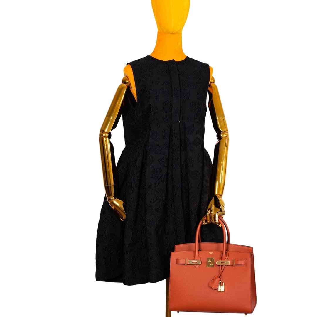 Hermes Birkin 30 Sellier Terre Battue Epsom Leather Gold Hardware