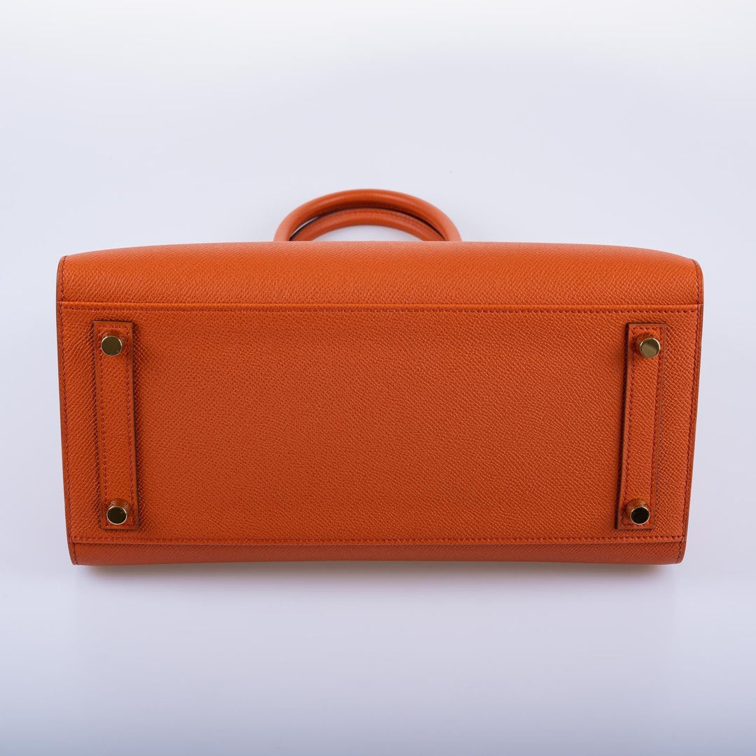 Hermes Birkin 30 Sellier Terre Battue Epsom Leather Gold Hardware