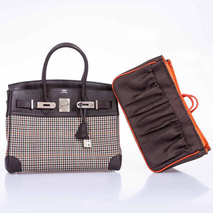 Top quality Hermes Birkin 30 Togo And Plaid Wool Lainage - Rare Runway Bag